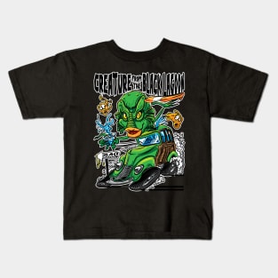 Creature from the Black Lagoon Hot Rod Kids T-Shirt